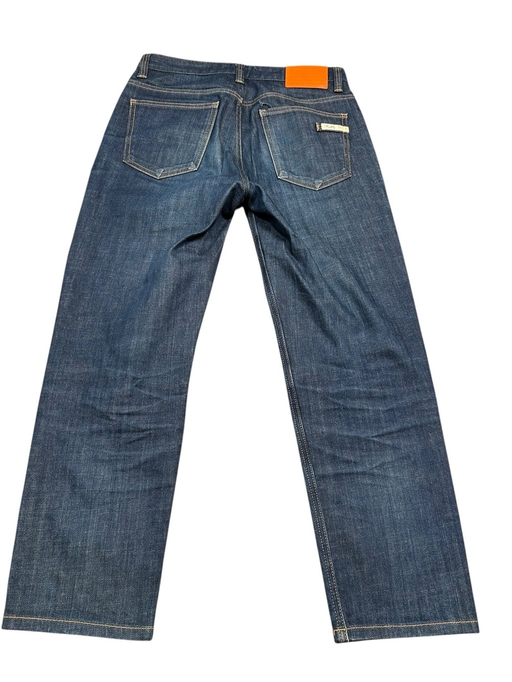 Plac men’s straight crop regular rise d 10 dark wash jeans size 31x28 - Picture 2 of 10